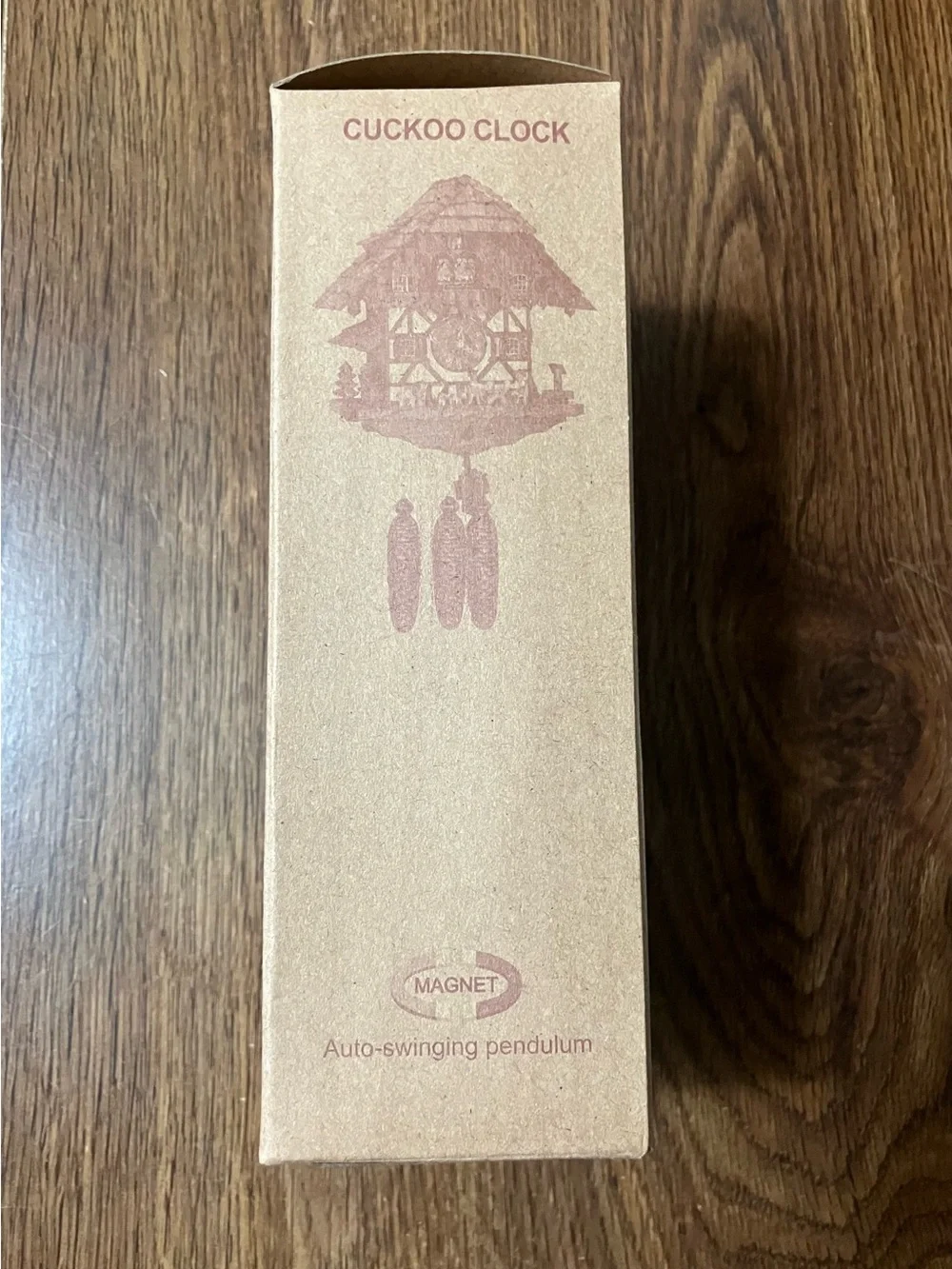 Magnet Miniature Auto-Swinging Pendulum Cuckoo Clock Collectible